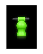 Ouch! Masturbator with Fluorescent Vibration - Glow in the Dark