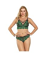 Green Lace Set