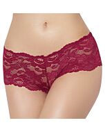 Red Flower Panties XL