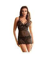 Seduction Lace XL Black Adjustable