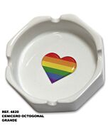 Rainbow Glam Ashtray