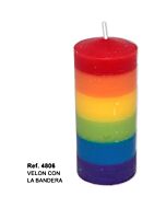 Rainbow Candle