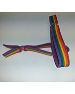 Luxury rubber bracelet boy pride LGBTQ+ flag