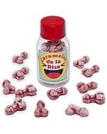 12 pack of laugh whistle candies with strawberry-cherry flavor - Sex Shop
