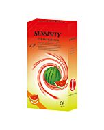 Sensinity condoms watermelons 12 pcs (cad 07/2015)