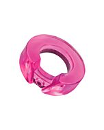 Up! collared pink cocktail ring vibrator