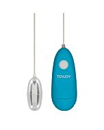 Funky splash with blue bullet remote control