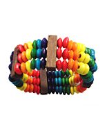 Rainbow Wooden Bracelet