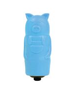 Enjoyable vibrating bullet with blue piggy slender sheath