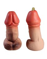 Piggy bank flesh-colored penis