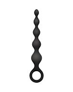 anal chain with 7 black balls