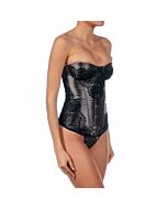 Intimax gray corset morgana