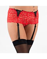 Angelina red suspenders Intimax