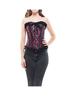 Intimax - purple corset emie
