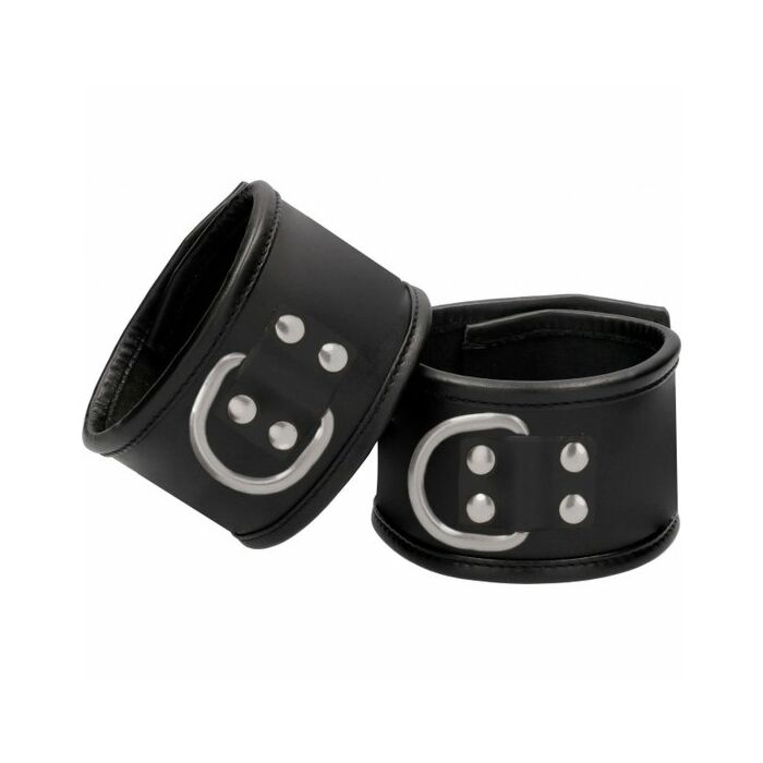 Restraint handcuff with padlock negro