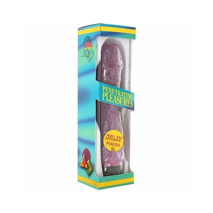 Jelly vibrator pleasures lila
