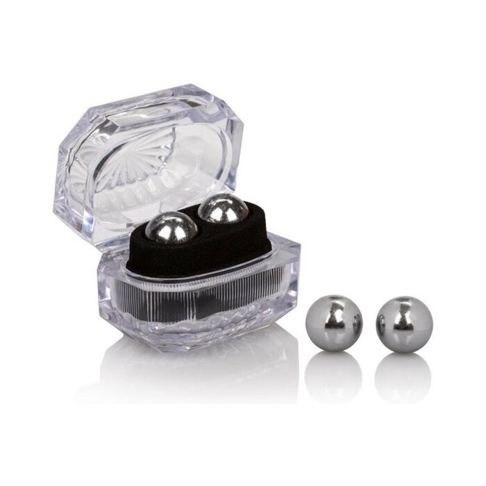 Silver balls in box