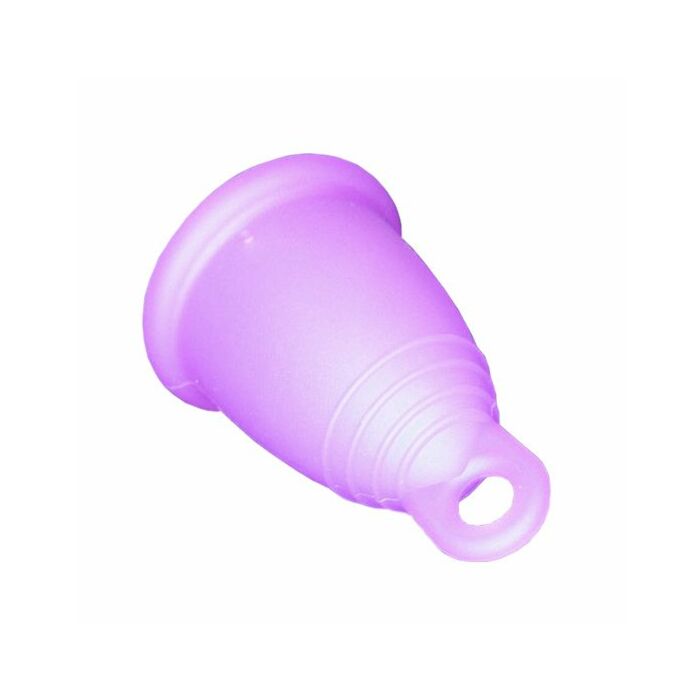small ring menstrual cup soft pink