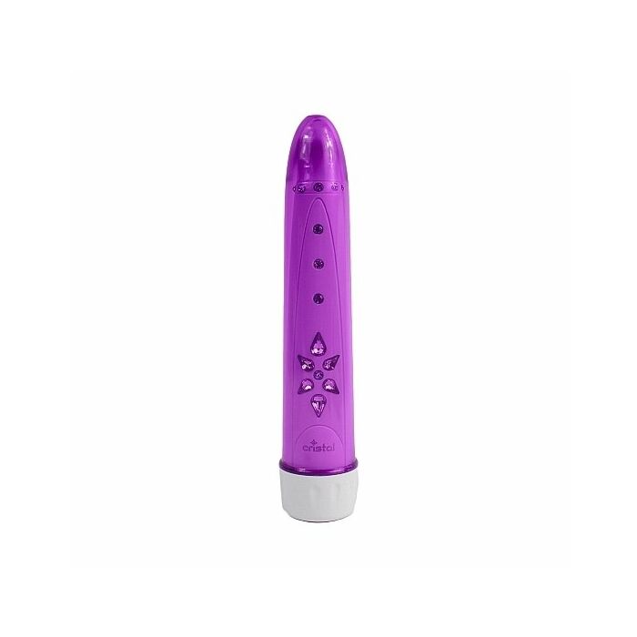 Climax cristal vibrador 6x - morado