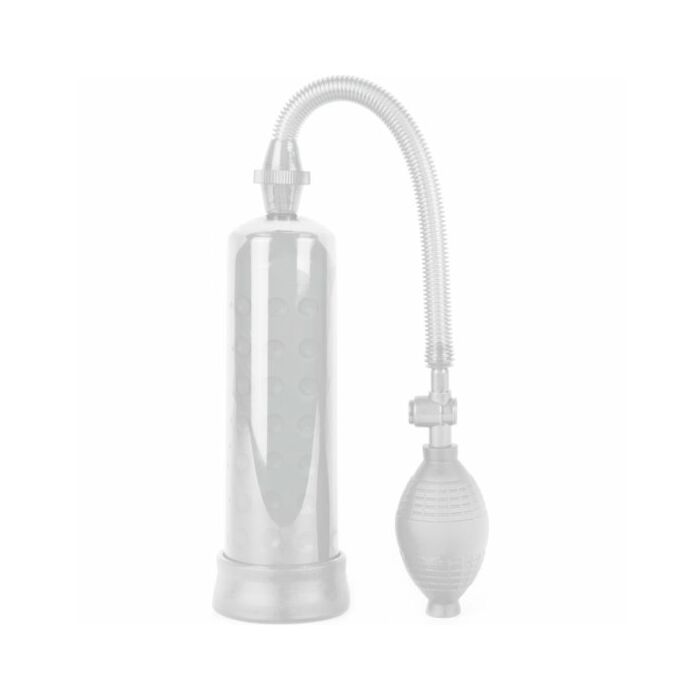 Bubble pump suction power for transparent hard erections