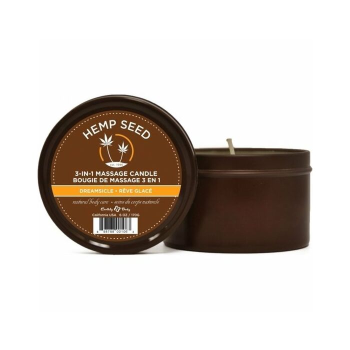 Dreamsicle - vela de masaje