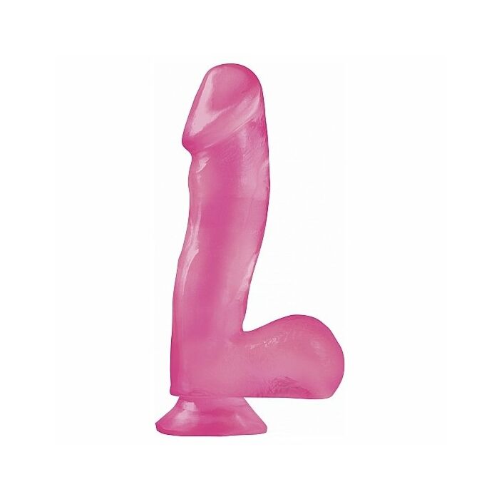 Basix gelatin penis suction rose 16 cm