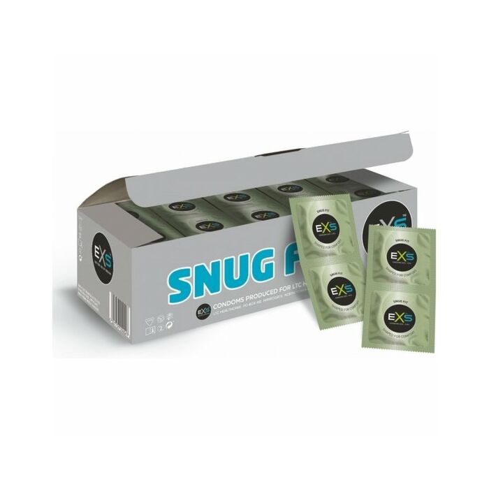 Exs snug fit - pack preservativos -144 pack