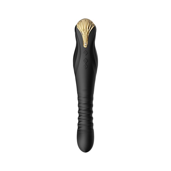 Zalo king vibrator - obsidian black