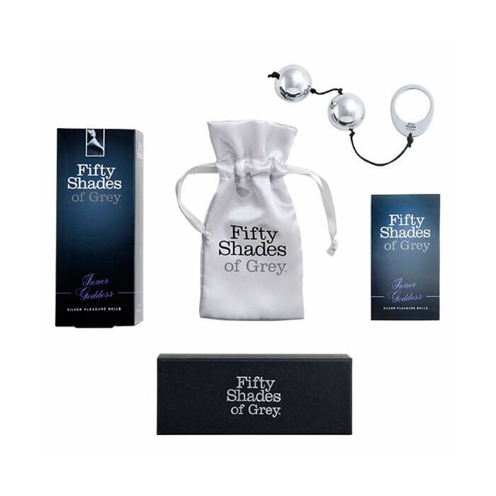 Chinese Balls Plateadas - 50 Shades of Grey