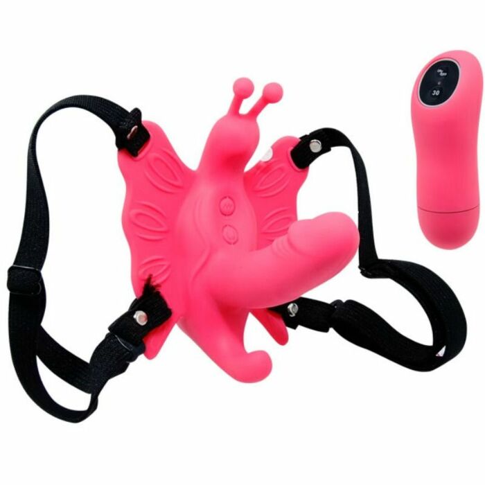Remote Control Butterfly Strap-On: FlutterLove