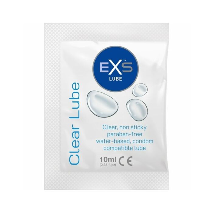Exs clear pack of 100 uts single dose lubricant