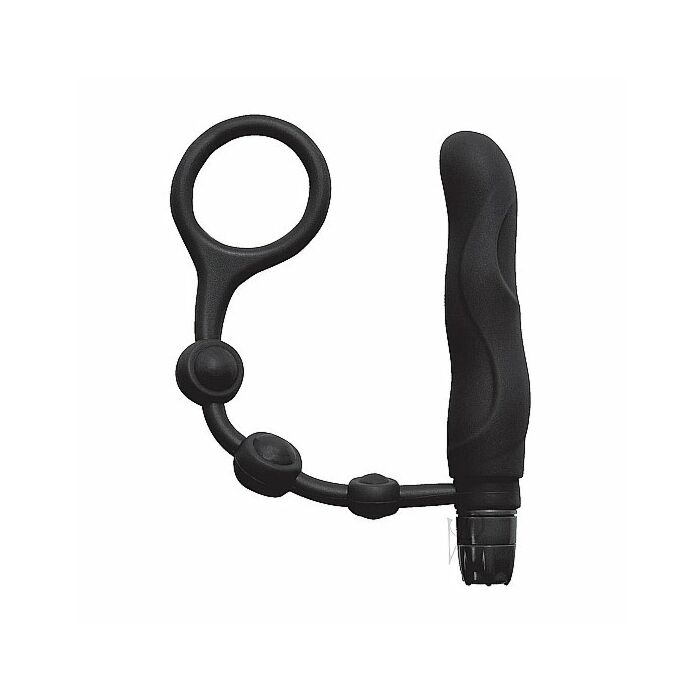 My cockring pene vibrador con anillo - negro
