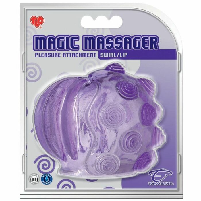 Topco lilac swirl head for magic massagers