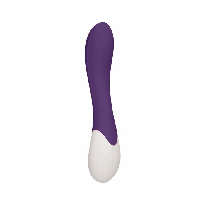 Spice - vibrador con calor punto g recargable - morado