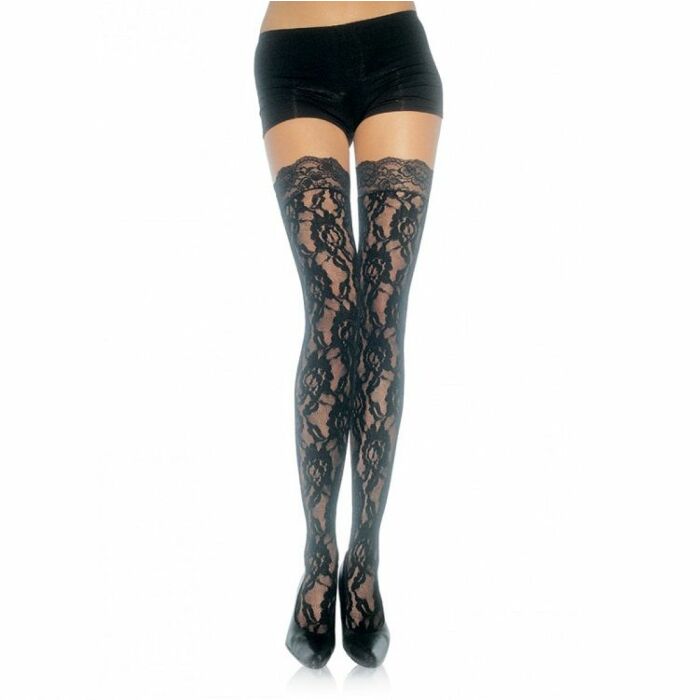 Floral Lace Avenue Stockings