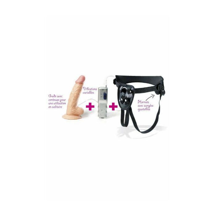 Arnes realistico Invigorator with vibrator 16cm