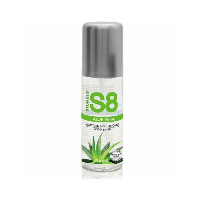 S8 lubricante base agua aloe vera 125ml