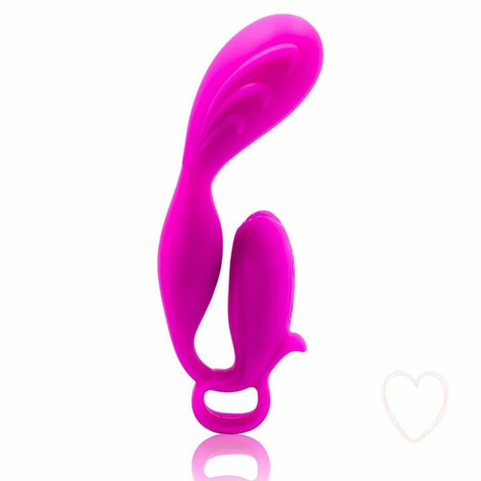 Pretty love flowery lilac massager