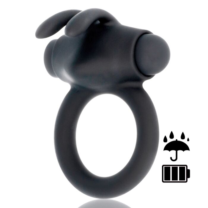 Black&silver anillo agron