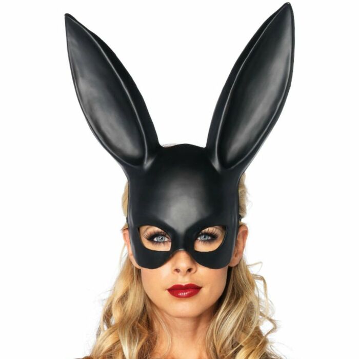 Black Bunny Mask