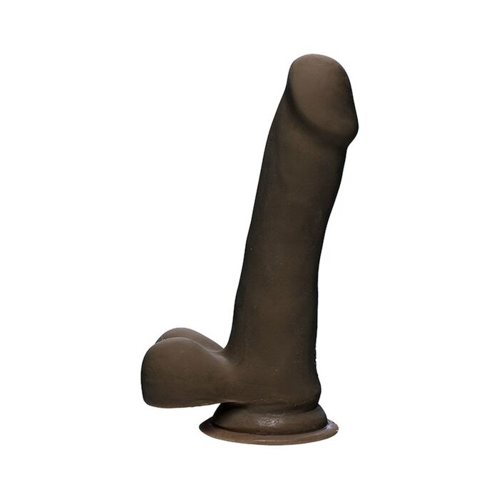 Ultraskyn slim dildo 16.50 cm - brown