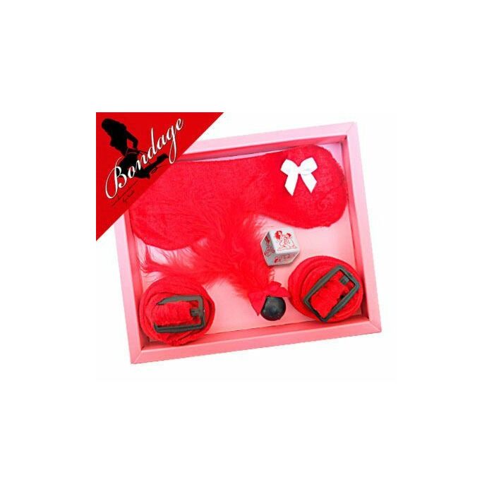 KIT ANTIFAZ BONDAGE ROJO INEDIT