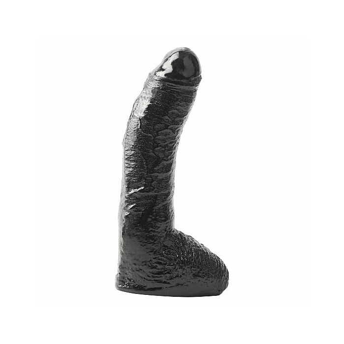 Basix fat boy 18 cm black penis