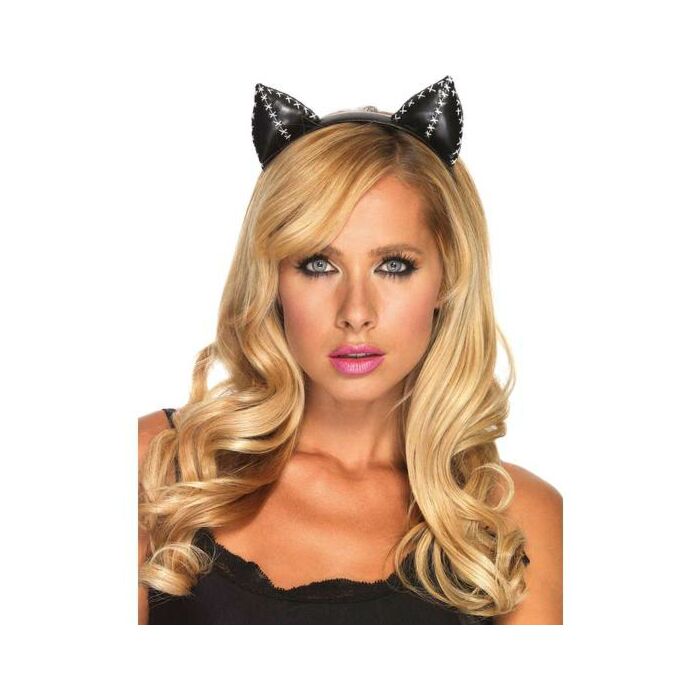 Leg avenue of cat ears headband with bad