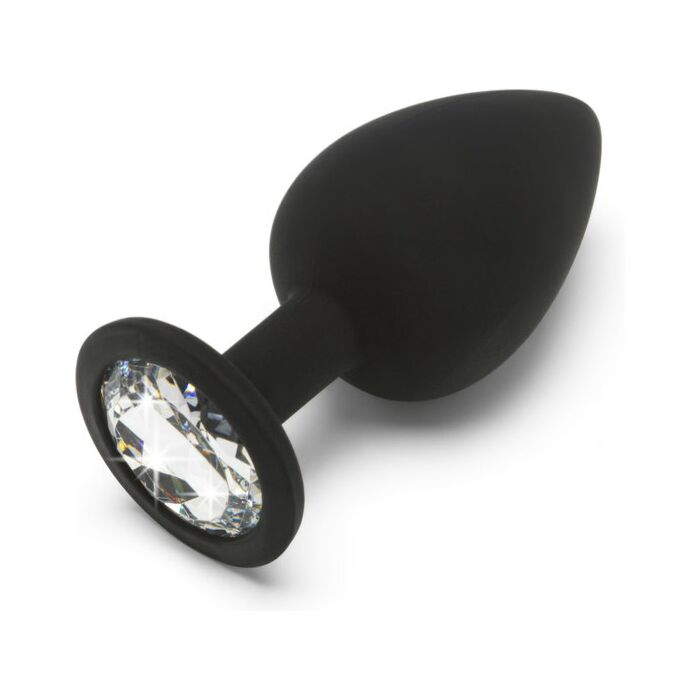 Diamond booty jewel - plug de silicona - grande