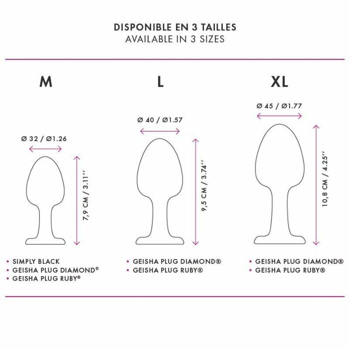 Dorcel diamond silicone plug l 95cm