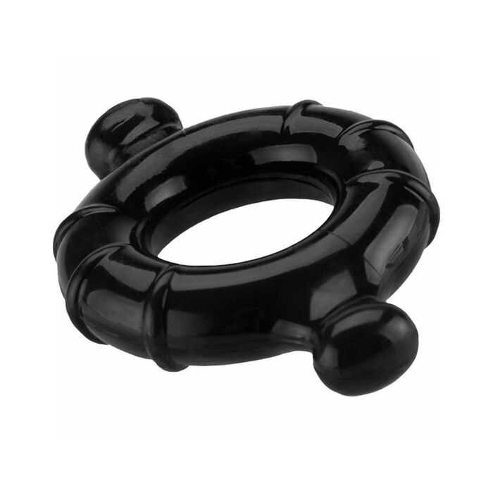 Gummy ring - grande - negro