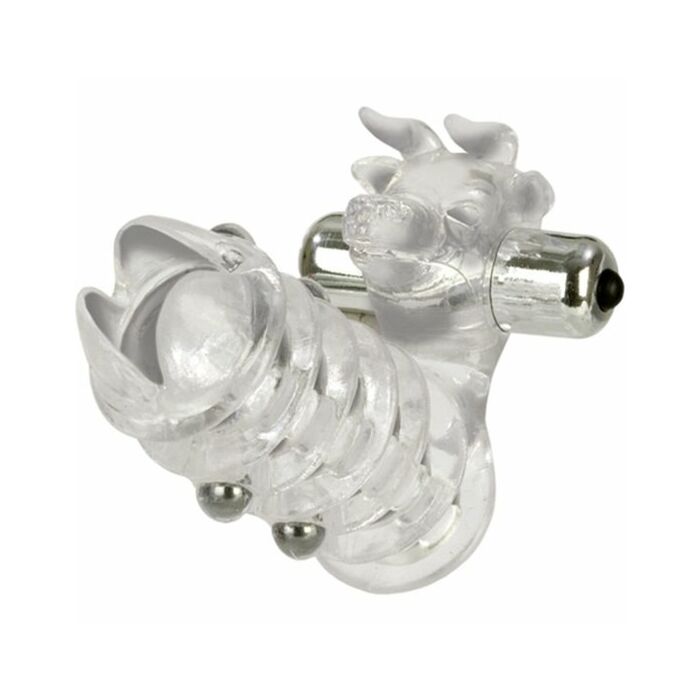 Penis sleeve vibrator for clitoral