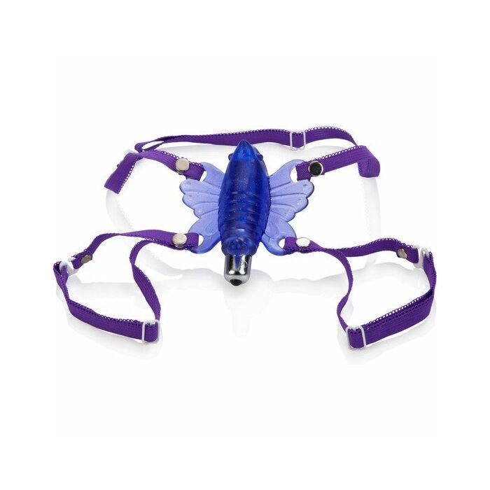 Clitoral massager with butterfly