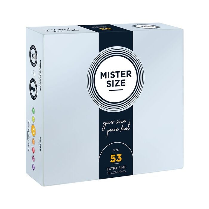 Mister size 53 (36 pack) - extra fino, 53mm
